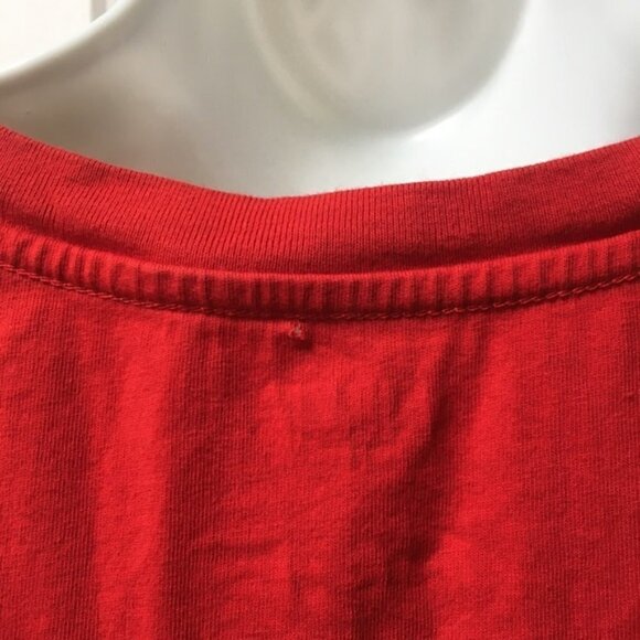 ARITZIA Red Thank You Heart T-Shirt Top - Picture 8 of 8